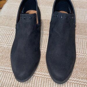 Route 66 Black Studded ankle boots